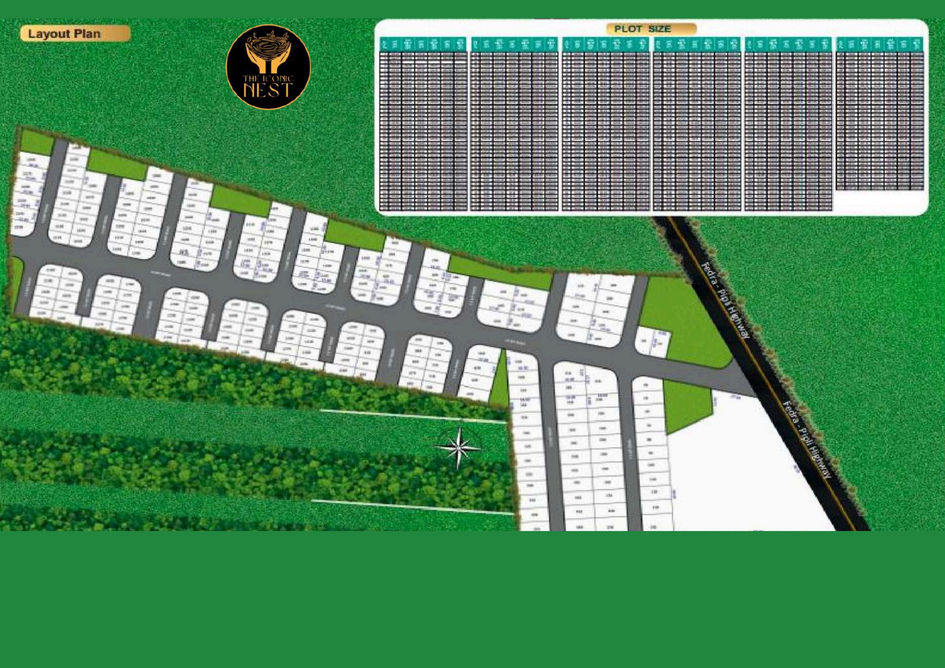 The Iconic Nest layout plan